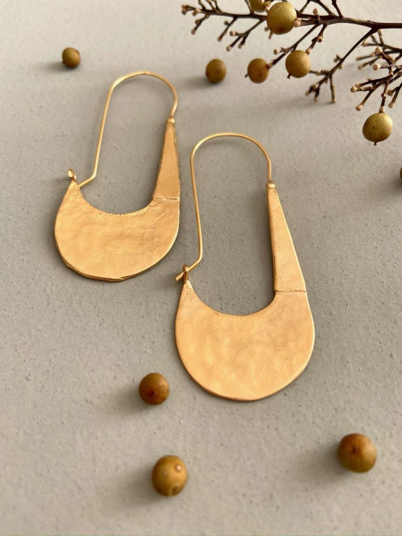 Boucles d'oreilles-bijoux-Byzan-ChoufChouf-or-plaqué or-laiton