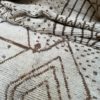 mrirt-azilal-zanafi-boucherouit-vintage-Tapis-tapis berbères-beni ouarian-maroc-marrakech-atlas-femme-noué-tissé-laine-rose-bleu-fluo-orange-jaune-couloir-kilim-noir-blanc-Lmahfour-boucherouit-marmoucha-boujaad-mrirt